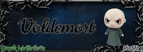{Voldemort Myster Mini - Banner} - Gratis animeret GIF