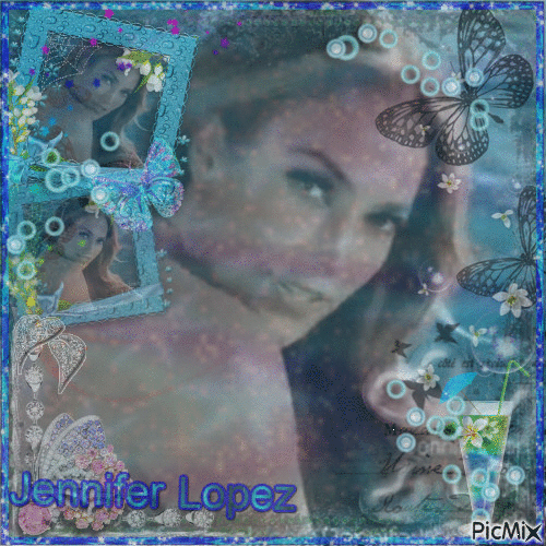 Jennifer Lopez - GIF animasi gratis