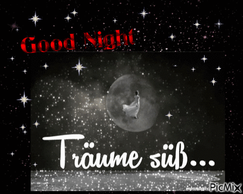 Gute Nacht ✨ - Bezmaksas animēts GIF