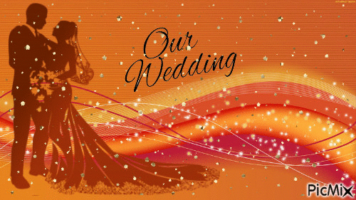 wedding - 無料のアニメーション GIF