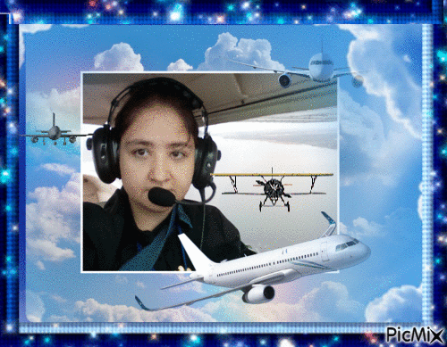 Love Aviation - Darmowy animowany GIF