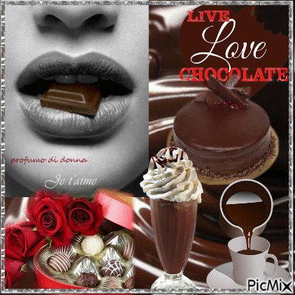 love Chocolate - Gratis geanimeerde GIF
