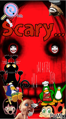 Ohhhh Scary - GIF animado gratis