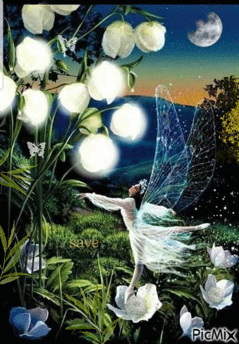 white fairy - Darmowy animowany GIF