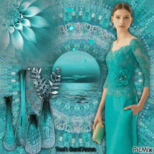La Belle Turquoise - Bezmaksas animēts GIF