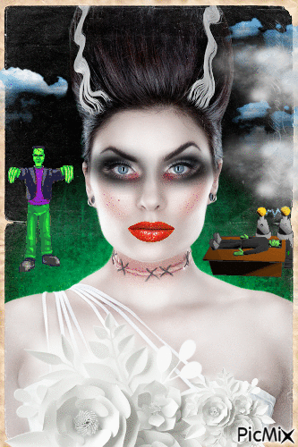 Bride of Frankenstein - Gratis animerad GIF