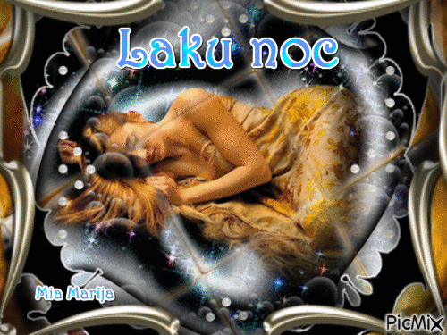 Laku noc - 無料のアニメーション GIF