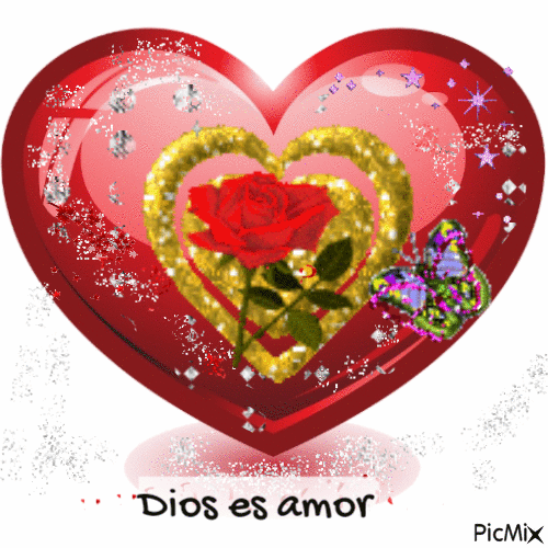 Dios es amor - Darmowy animowany GIF