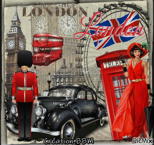 Londres par BBM - Ingyenes animált GIF