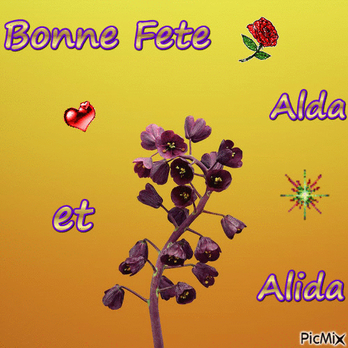 Alda et Alida - Free animated GIF