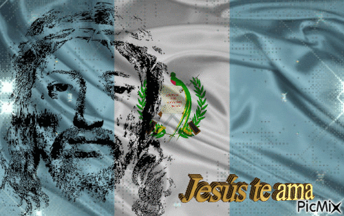 Dios Bendiga Guatemala - Gratis animeret GIF