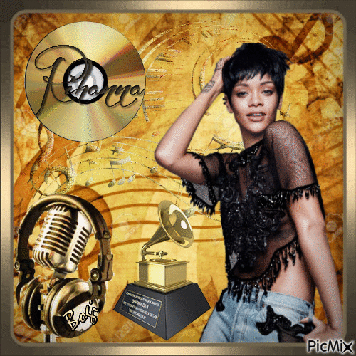 Music/ Rihanna... - GIF animado gratis
