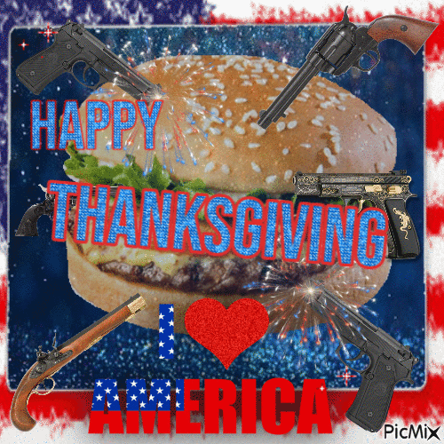USA Thanksgiving 2.0 - Besplatni animirani GIF