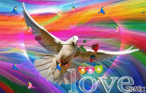 Love is in the air - Безплатен анимиран GIF