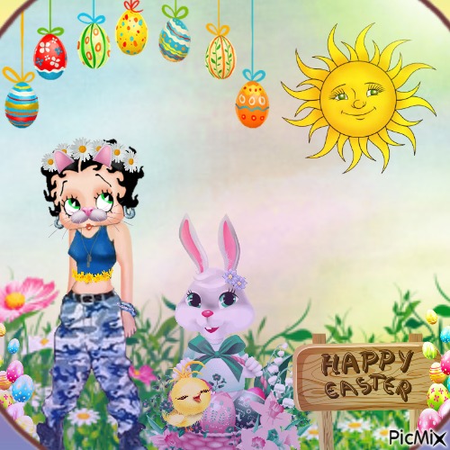 Bettys Easter - bezmaksas png