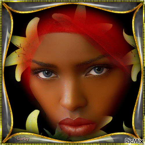 Portrait de femme !!!! - Free animated GIF