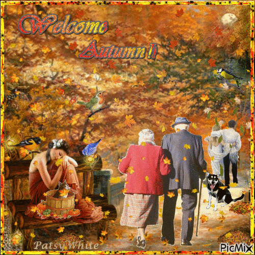 Welcome Autumn - Besplatni animirani GIF