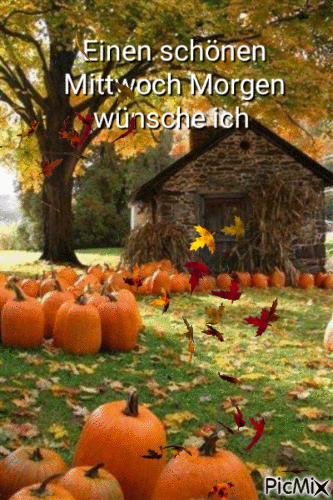 Herbst Grüße - GIF animé gratuit