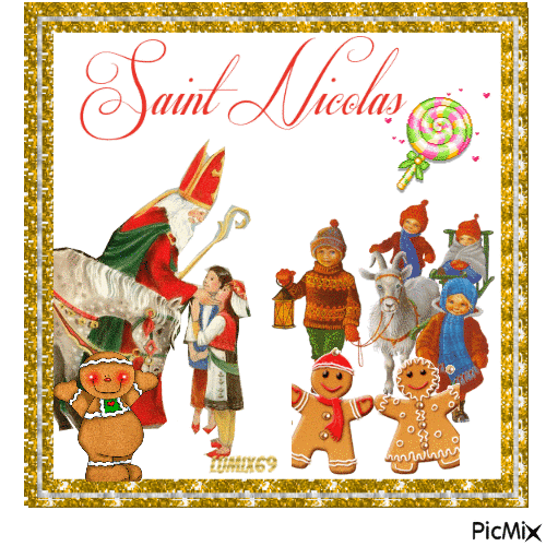 saint nicolas - GIF animate gratis