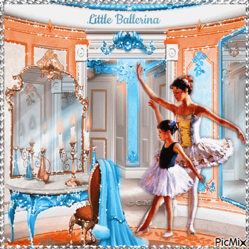 Little Ballerina - GIF animasi gratis