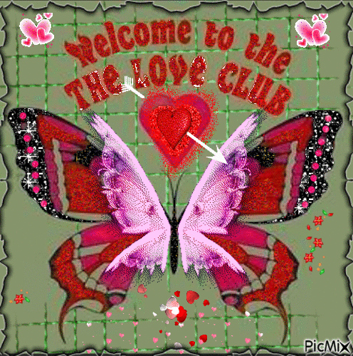 WELCOME TO THE LOVE CLUB - Δωρεάν κινούμενο GIF