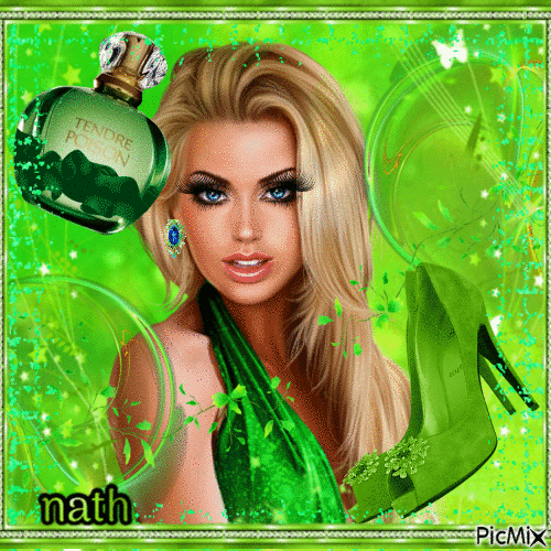 Femme glamour,nath - Ingyenes animált GIF