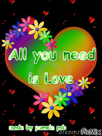 all you need is - 免费动画 GIF