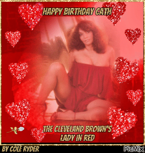 Happy Birthday Cathy - GIF animé gratuit
