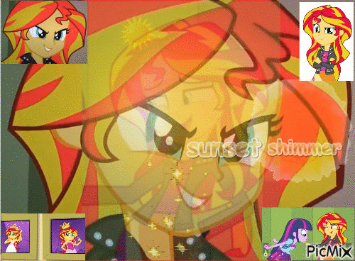 sunset shimmer equestria girls - Free animated GIF