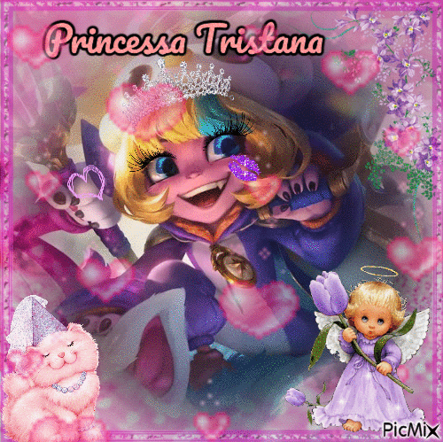 Princessa Tristana - GIF animate gratis