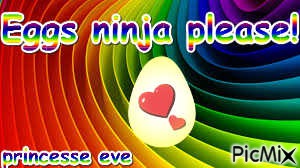 Eggs ninja - PNG gratuit