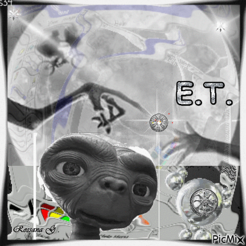 E.T. exstraterrestre - Бесплатный анимированный гифка