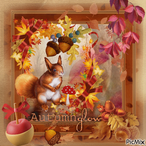 Herbstzauber - GIF animado grátis