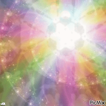 Kaleidoscopio de luz - Ingyenes animált GIF