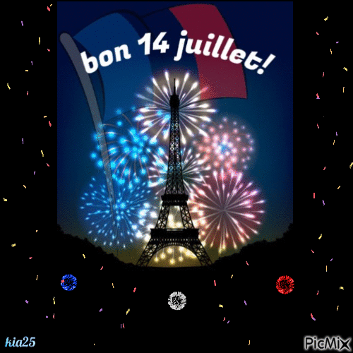 Tour Eiffel - GIF animé gratuit