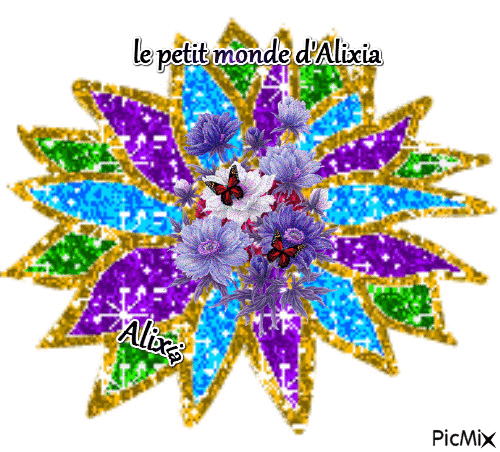 le petit monde d'Alixia ... - Animovaný GIF zadarmo