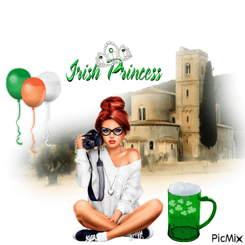 Irish Princess - Animovaný GIF zadarmo