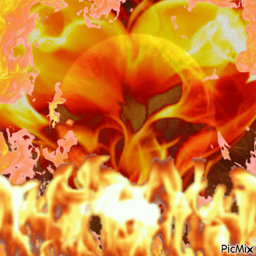 Concours : Ange de feu - 無料のアニメーション GIF