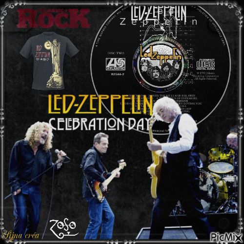 Led Zeppelin - Darmowy animowany GIF