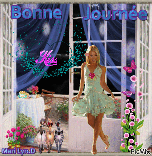 BONNE JOURNEE - Free animated GIF