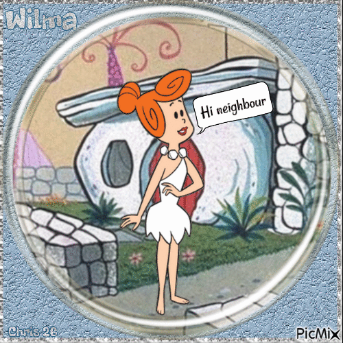 Contest.... Wilma Flintstone - Бесплатный анимированный гифка