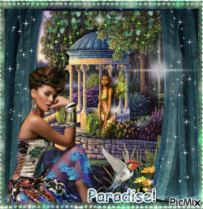 Paradise! - Free animated GIF