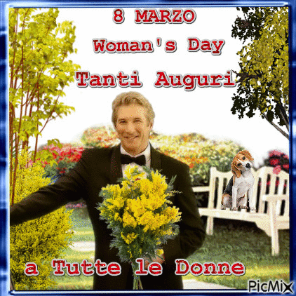 8 Marzo Woman' s Day - Free animated GIF