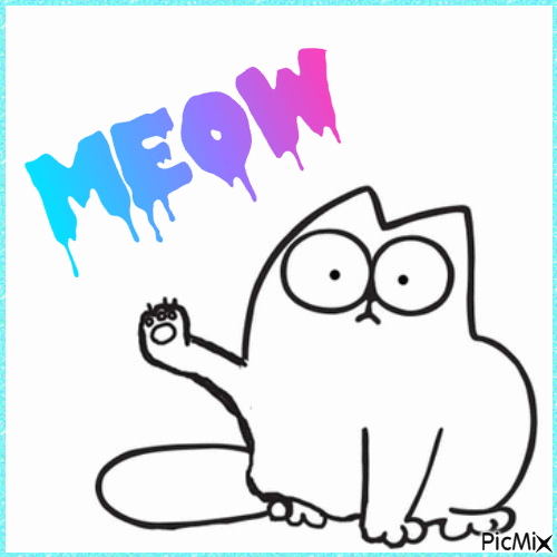 Simon's Cat - GIF animate gratis