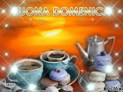 BUONA DOMENICA - Бесплатный анимированный гифка