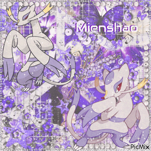 Mienshao | Pokémon - GIF animé gratuit