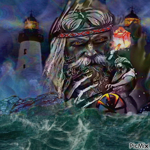 neptune king of the seas - Δωρεάν κινούμενο GIF