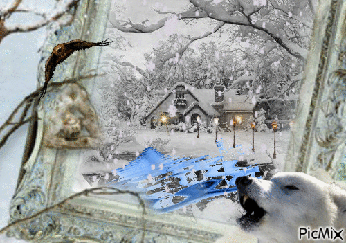 Nevicata - Gratis animeret GIF