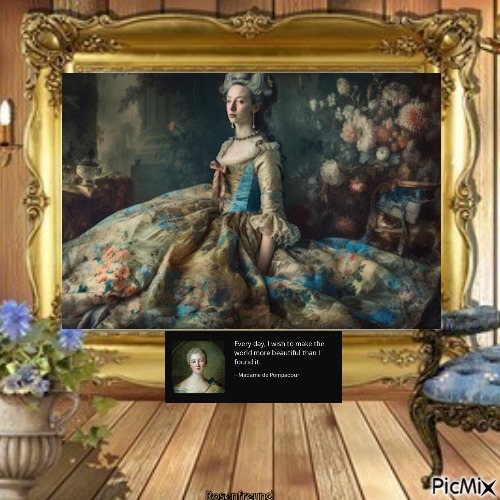 Madame de Pompadour - безплатен png