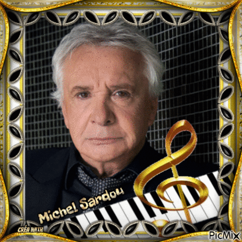Michel Sardou - Gratis geanimeerde GIF